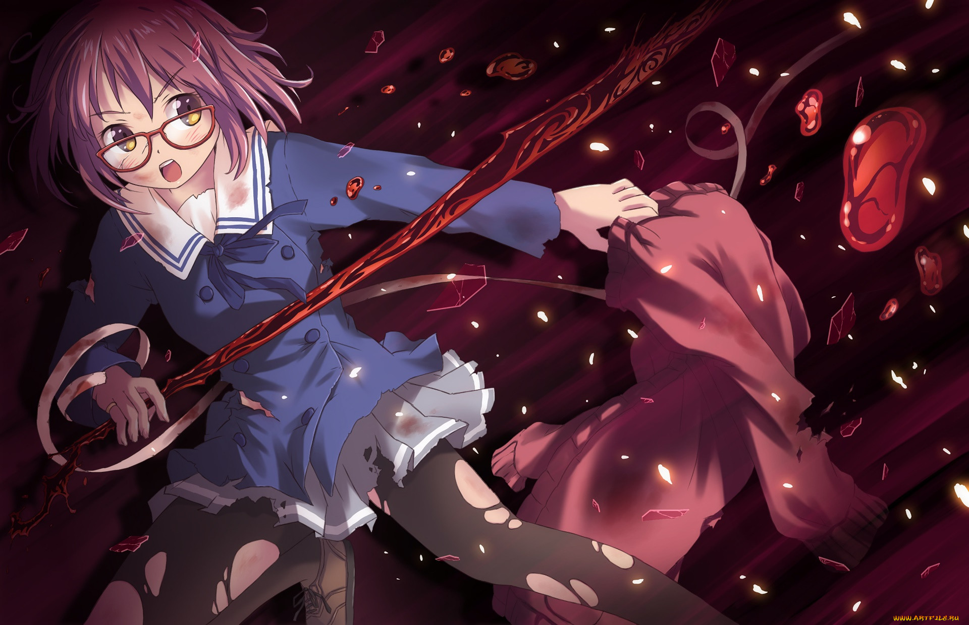 kyoukai no kanata, , , , 